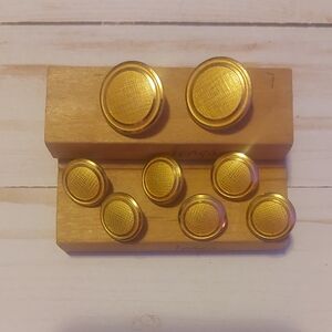 Gold Button Set